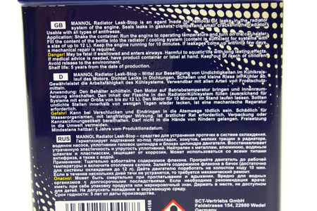Mannol 9966 Radiator Leak-Stop USZCZELNIACZ