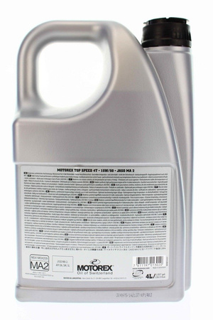 TOP SPEED 4T 15W/50 4L