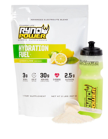 Ryno Power suplement diety Hydration Fuel - Lemon Lime 0,9kg / 20 porcji