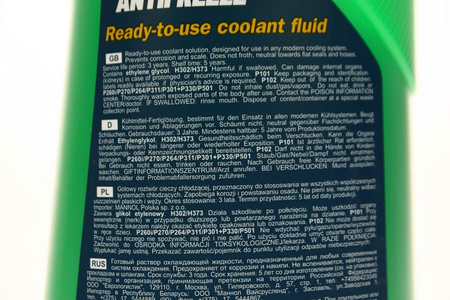 Mannol płyn do chłodnic AG13 zielony 1L