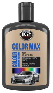 K2 COLOR MAX WOSK KOLORYZUJĄCY CZARNY 200ml