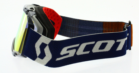 Gogle Scott Prospect szary/granatowy Motocross Enduro NOWE 2022