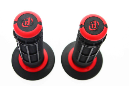 Manetki Domino czarno - czerwone