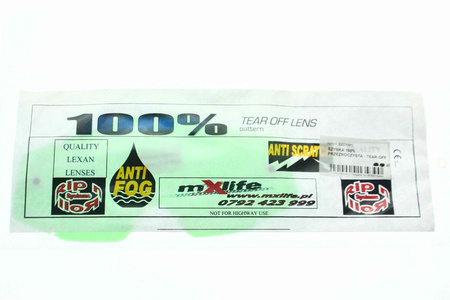 Scheibe für 100% Brille transparent NEU