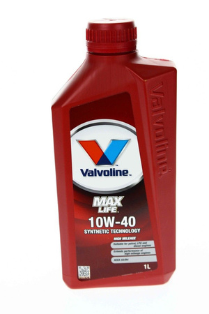 Nowy/ Valvoline MAXLIFE SAE 10W40 syn 1L