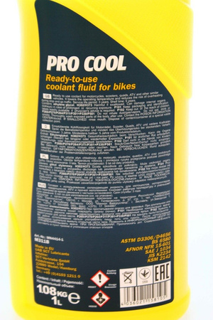 Mannol PRO COOL  płyn do chłodnic motocyklowy 1L
