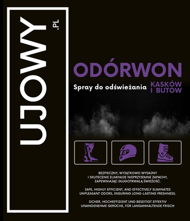 ODÓRWON Ujowy spray 400ml do odświeżania kasków i butów