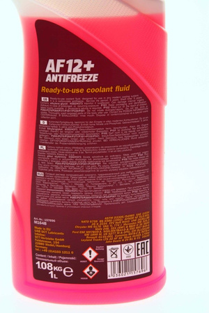 Mannol płyn do chłodnic Af12+ czerwony 1L