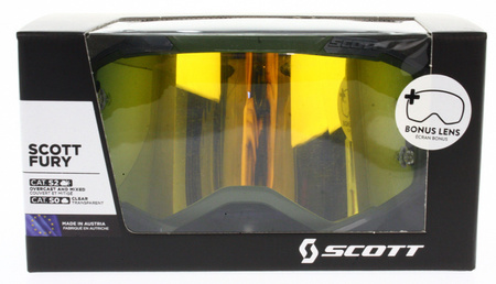 Gogle Scott Fury Camo-Khaki Motocross Enduro NEU 2022
