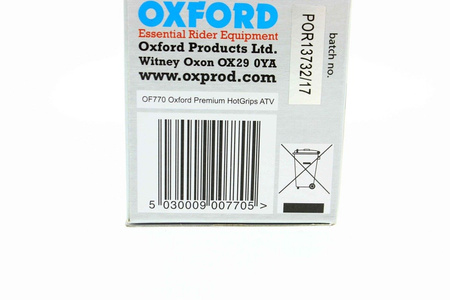 OXFORD OF770 Manetki podgrzewane PREMIUM ATV do Quada z panelem sterującym