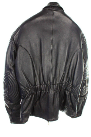 Akito Motorradjacke mit Protektoren Tourenjacke Natur echt Lederjacke Größe L