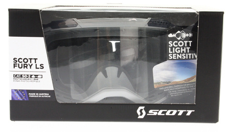 Gogle Scott Fury LS SZARY Motocross Enduro NEU 2022