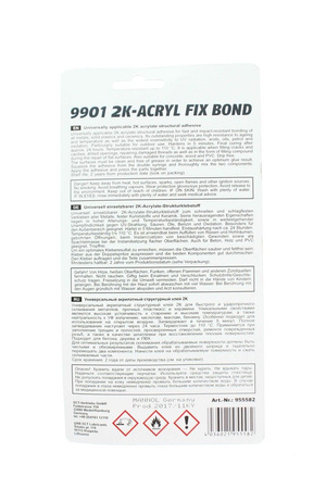 Mannol 9901 ACRYL FIX BOND 30g