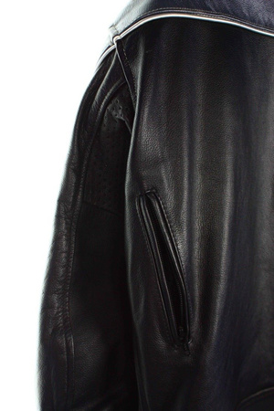 Büse Motorradjacke mit Protektoren Tourenjacke Natur echt Lederjacke Größe 52