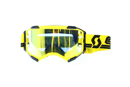 Gogle Scott Fury ZOLTY CZARNY Motocross Enduro Downhill NEU 2020
