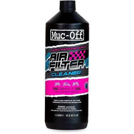 Muc-Off 20213 - Biodegradowalny płyn do czyszczenia gąbkowych filtrów powietrza - 1l - Air Filter Cleaner