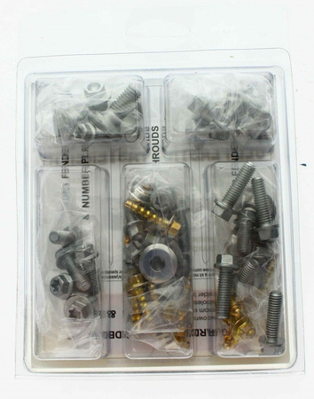 BOLT USA pełny zestaw śrub do plastików pasuje do KTM 2003-2016