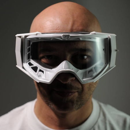 Gogle Ariete 8K , Enduro, Motocross, MTB kompatybilne z okularami korekcyjnymi