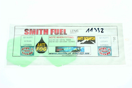 Scheibe für SMITH FUEL Brille transparent NEU