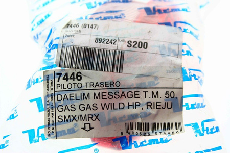 Vicma Rücklicht für Daelim Message 50 Rieju SMX MRX RR NEU 8430525074460