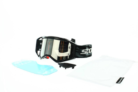 Gogle Scott Prospect szary camo/czarny Motocross Enduro NOWE 2021