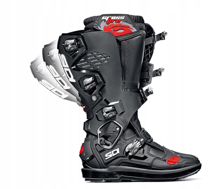 Buty cross enduro SIDI Crossfire 3 46 czarne-białe