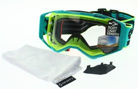 Gogle Scott Prospect LS błętkitny/żółty Motocross Enduro NOWE 2022