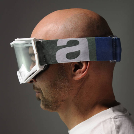 Gogle Ariete 8K , Enduro, Motocross, MTB kompatybilne z okularami korekcyjnymi