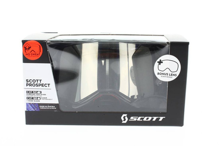 Gogle Scott Prospect szary camo/czarny Motocross Enduro NOWE 2021