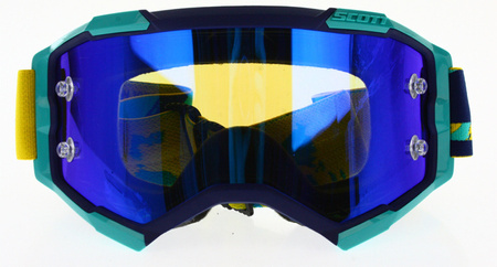 Gogle Scott Fury Niebieski Motocross Enduro NEU 2022