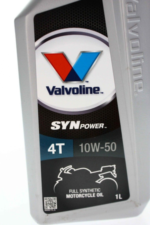 Nowy/ Valvoline SYNPOWER 4T SAE 10W50 / 1L synthetisches Öl
