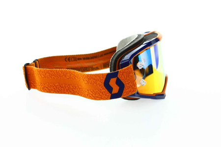 Gogle Scott Fury SZARY POMARAŃCZOWY Motocross Enduro Downhill NEU 2020