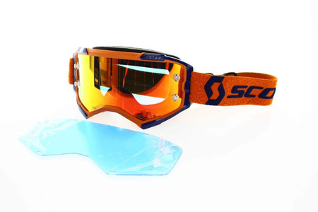 Gogle Scott Fury SZARY POMARAŃCZOWY Motocross Enduro Downhill NEU 2020