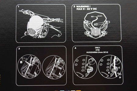 Lampa motocyklowa Acerbis LED Fulmine