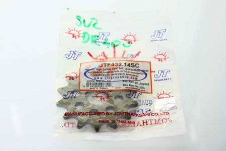 JT Sprockets Ritzel 14 Zähne Teilung 520 Suzuki DR400 JTF432.14SC NEU