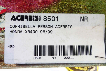 Sitzbankbezug Honda XR400 1996-1999 NEU ACERBIS