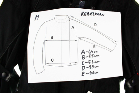Rebelhorn Motorrad / Roller Jacke L mit Ellbogenschützer Schulternschützer NEU