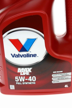 Nowy/ Valvoline MAXLIFE SAE 5W40 syn 4L