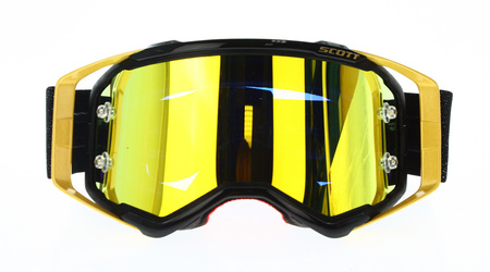 Gogle Scott Prospect czarny/złoty Motocross Enduro NOWE 2022