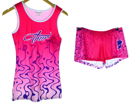 Thor Pyjama Damen Girls MX Fan 100% motocross enduro Größe M NEU