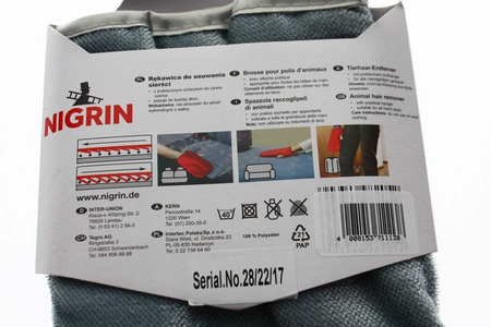 NIGRIN RĘKAWICA DO CZYSZENIA TAPICERKI