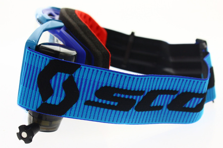 Gogle Scott Prospect WFS Roll Off niebieski/czarny Motocross Enduro NOWE 2022