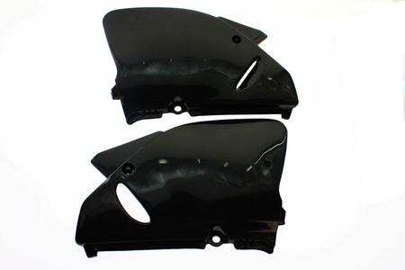 Pola numerowe boczne Suzuki RM 125-250 93-95' czarne