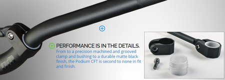 WYPRZEDAŻ ODI Kierownica CFT Podium pasuje do KTM 2016-2018 240mm ( Control Flex Rechnology)