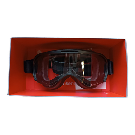 Gogle Ariete WABI Cafe Racer / MTB styl, anty fog, 100% produkcja Włochy