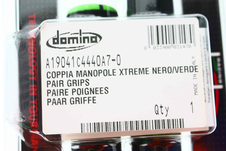 Manetki Domino czarno - zielone X-treme