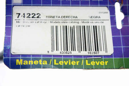 Hebelarm Bremszug rechts SCHWARZ YAMAHA DT R 50 2004-2008 NEU