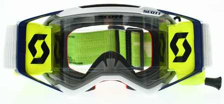 Gogle Scott Prospect WFS Roll Off szary/żółty Motocross Enduro NOWE 2022