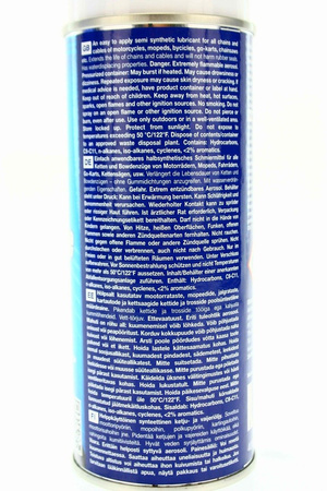 Spray do łańcucha VALVOLINE 400ml