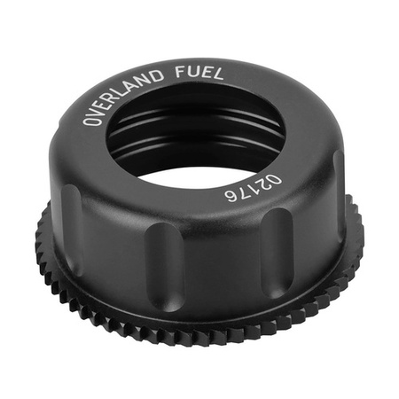 Overland CNC Aluminium Cap - Black*
